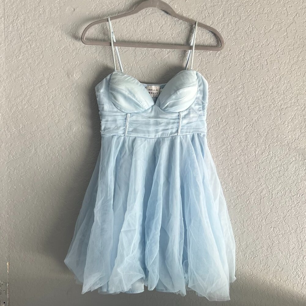 Hello Molly Baby Blue Dress